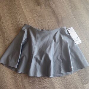 NEW WITH TAGS! Alo Airlift Tennis Skirt Color: Steel Grey Size Small